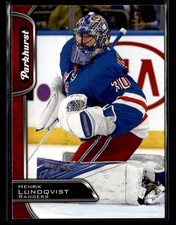 2016-17 Parkhurst #210 Henrik Lundqvist Red Card New York Rangers