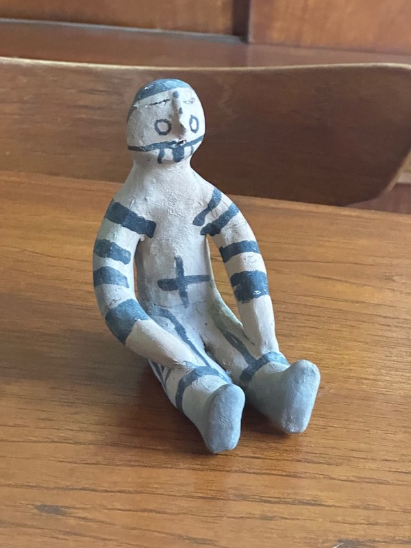 Karaja Litjoko Clay Dolls. From Matto Grosso Jungle in Amazon Brazil