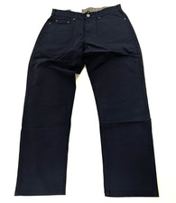 NWT Member's Mark Men's Mason Straight Fit Pant, Size 32 x 30, Navy Blue