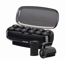 Conair Waves  Volume Hot Rollers 12 Jumbo Roller Set Open Box CHV12BK