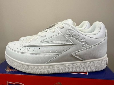 REBOUND by Patrick Ewing Orion Low White/White Men s Size 9
