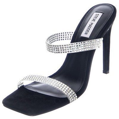 Milani - Sandalen Damen Schwarz / Silber STEVE MADDEN US 10