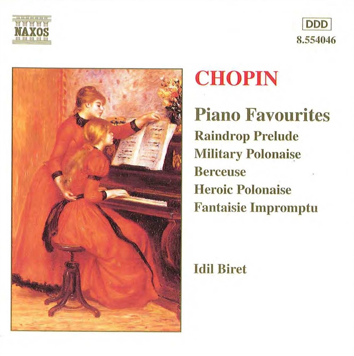8554046 Idil Biret Chopin: Piano Favourites CD 8554046 NEW