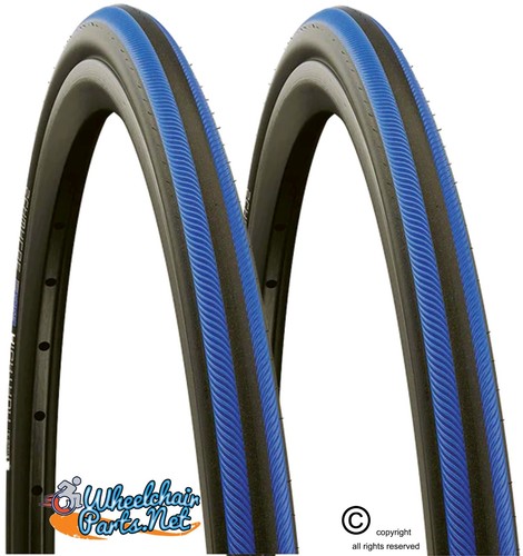 AIR PNEUMATIC 24" x 1" Schwalbe Right Run Wheelchair Tires - Picture 2 of 8
