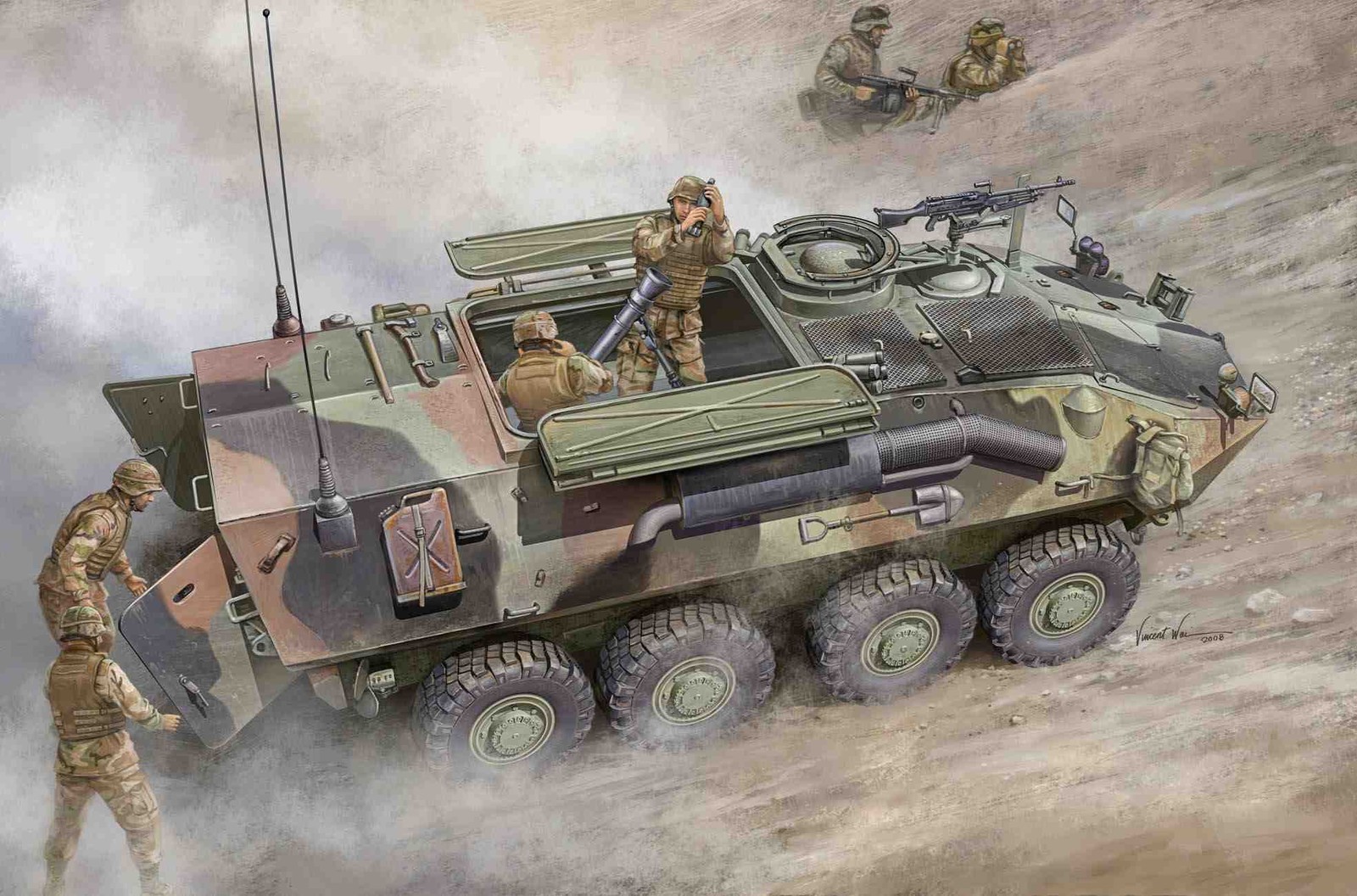 Trumpeter 00391 - 1:35 LAV-M (Mortar Carrier Vehicle) - New