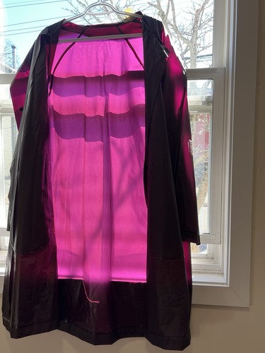 Stone Island S/S 1987 Burgundy Archive Deadstock Raincoat - Afbeelding 8 van 13