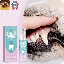 Dog and Cat Mouth Cleaning Spray for fresh breath and yellow teeth care