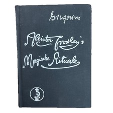 Aleister Crowleys Magische Rituale Buch Gregorius Magie Mystik Gebunden Esoterik