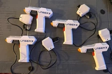 Laser X Lazer Tag 4 Pistol-Real Life Gaming Set In & OutDoor. Includes Batteries