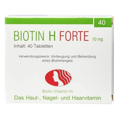 Biotin H forte Tabletten · 40 St · PZN 00573339