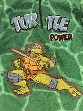 Teenage Mutant Ninja Turtles Half Zip-Up Fleece Sweatshirt TMNT Toddler Size 3T