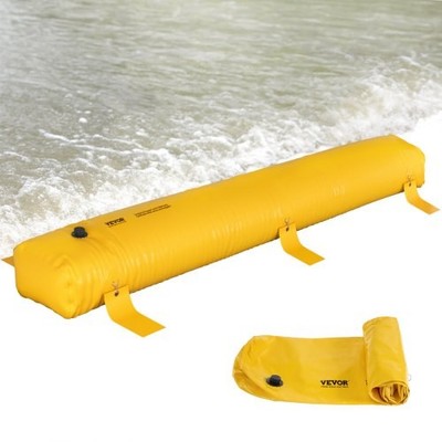 HOT/ Flood Barrier,12 ft Length x 12 in Height Sandbag Alternative,Water Barrie