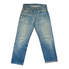 Vintage 80s Levi's 501 Jeans Mens 30x29 Actual Selvedge USA Valencia 555