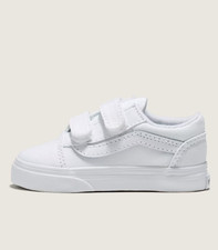 Toddler Vans Old Skool White/White 100 Original Brand New