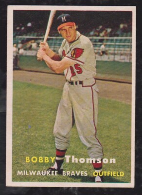 1957 TOPPS BASEBALL YOU PICK #1 - #200 NM SHARP **** FREE SHIPPING ****