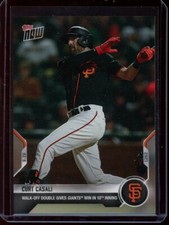 2021 Topps Now #421 Curt Casali Base Card