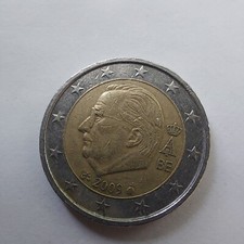 France Coins  2 Euro Belgium 2009 , Albert II,Bimetallic#33s