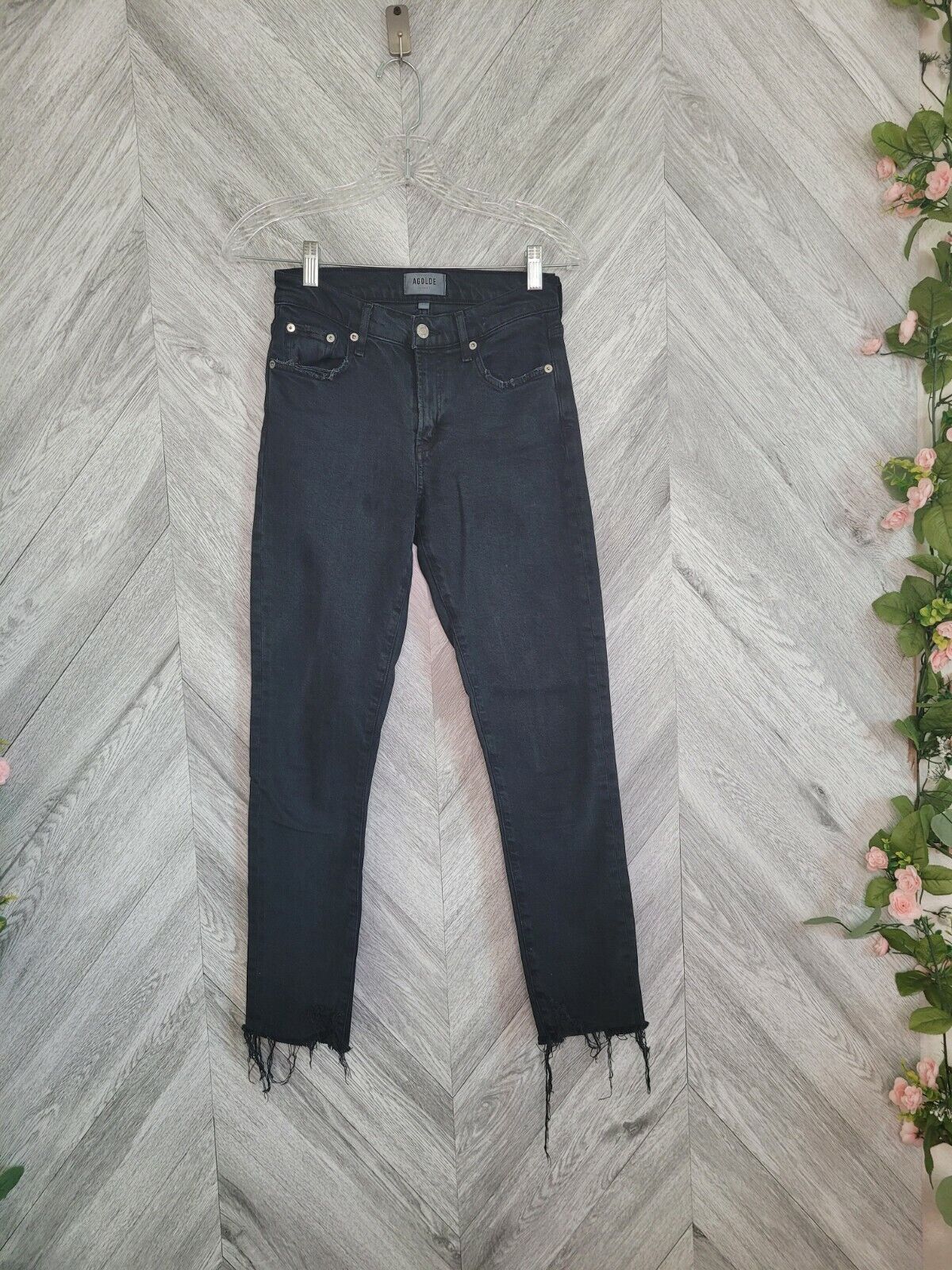 Agolde Toni Mid Rise Straight Jean In Ferel Size … - image 2