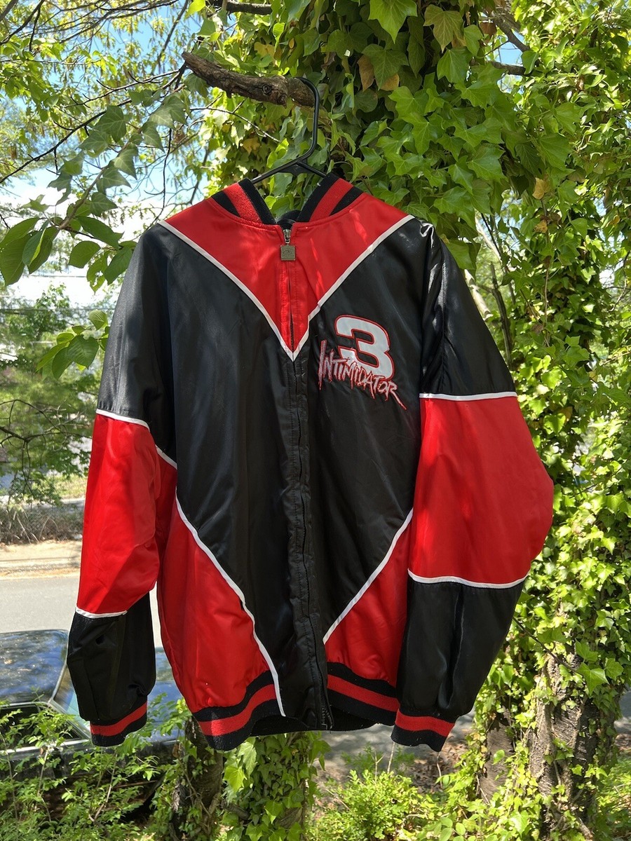 Vintage Dale Earnhardt Nutmeg Intimidator Men's Large Jacket Black