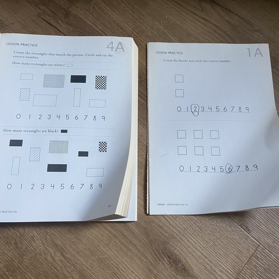 MathUSee Primer Student Workbook Instruction Manual DVD Homeschool