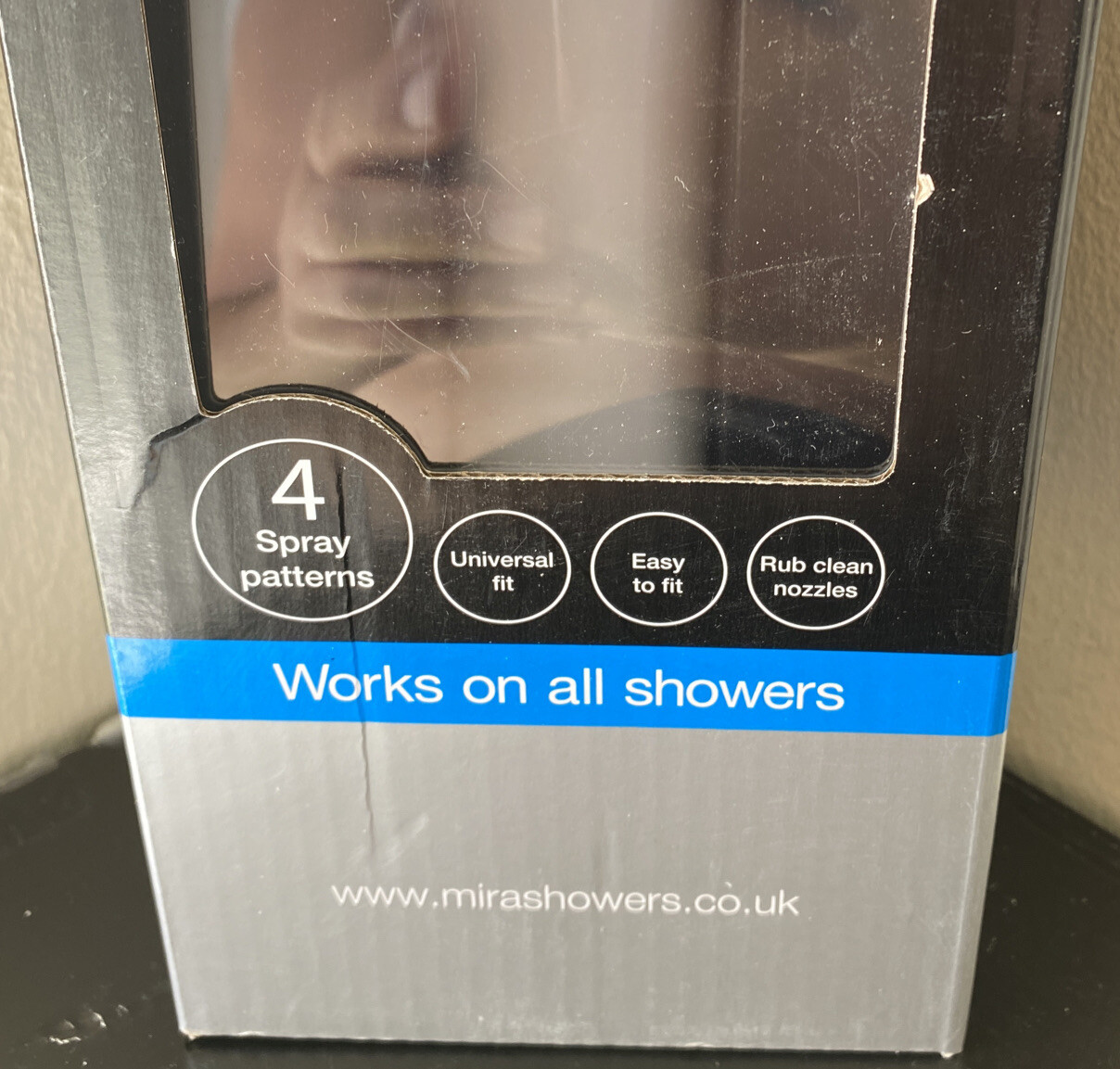 Mira Response Shower Head In White Brand New Boxed See Pics Buy