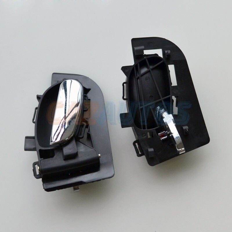 1998-2013 PEUGEOT 206 206CC CHROME INNER DOOR HANDLE LEFT RIGHT