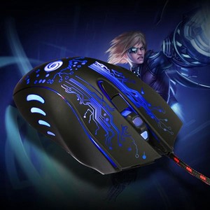 T7 wired gaming mouse macro