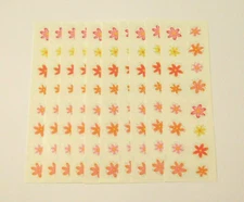 Mrs. Grossman's Stickers Lot of 10 Strips ~Twinkle Flowers Reflections~ 2007