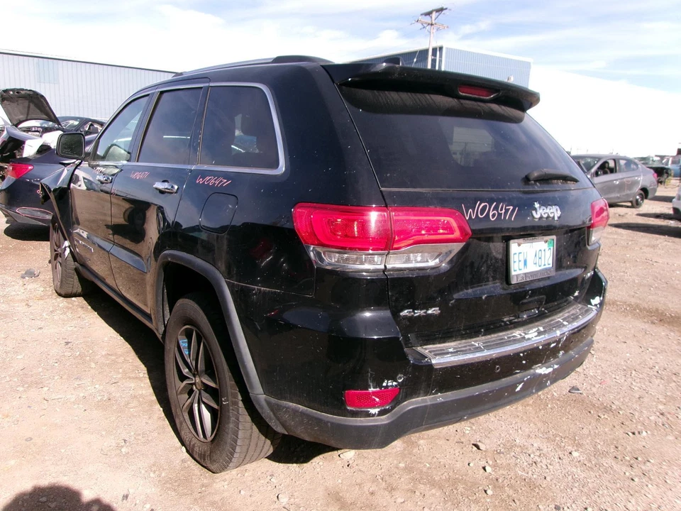 Used Right Quarter Glass fits: 2017 Jeep Grand cherokee chrome moulding privacy - Image 3 of 4