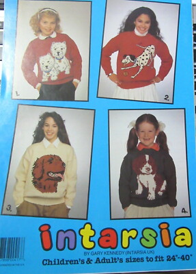 westie knitting pattern