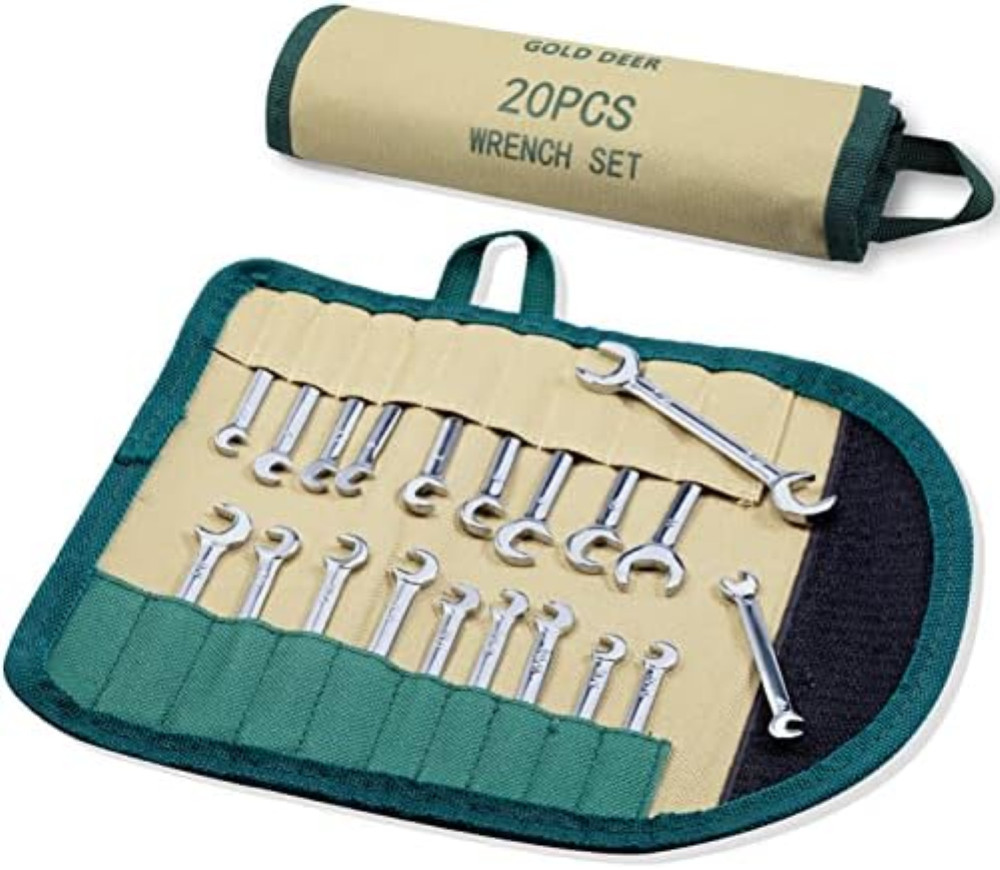 Kit 20 Mini Chiavi GOLD DEER Professionale | Spazi Stretti SAE/Metric