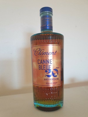 Rhum Clement Canne Bleue Vieux Ebay