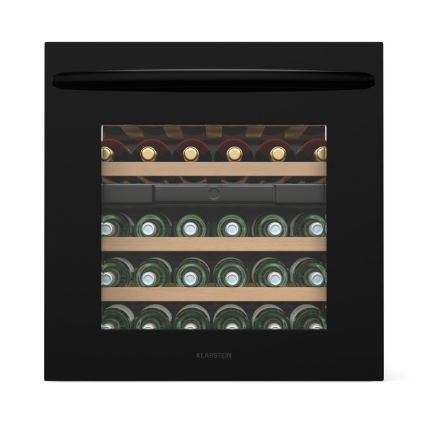 Cantinetta Frigo Vino Klarstein Incasso 2 Zone 30 Bottiglie Led Silenziosa-image