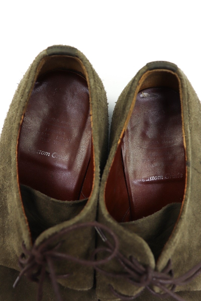 Church's Vintage 80s 90s Custom Grade Made in England Olive Church's Vintage 80s 90s Custom Grade Made in England Olive