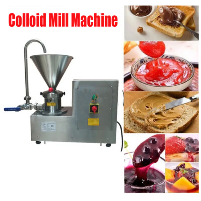 Small Electric pistacho sauce peanut butter colloid mill grinder mill machinery