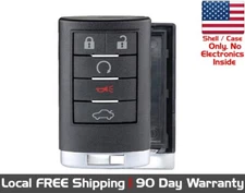 1x New Replacement Key Fob SHELL / CASE for Select Cadillac *CHECK FITMENTS*