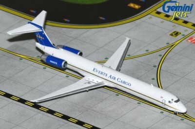GeminiJets McDonnell Douglas MD-80SF Everts Air Cargo N965CE 1:400 Modellflugzeu