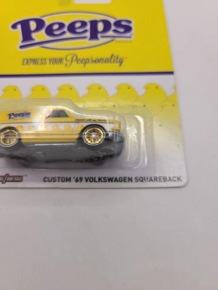 Hot Wheels Just Born Peeps Custom 69 Volkswagen Squareback Hotwheels Foto 4 de 4
