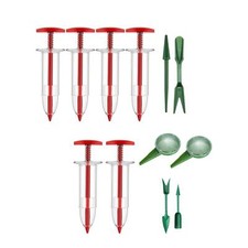 Dispensador de mano mini esparcidor manual herramienta sembradora con herramientas de trasplante
