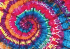 Turner Licensing Groovy Tie-Dye 1000 Piece Puzzle