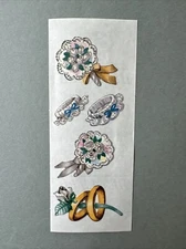Mrs. Grossman's Stickers | WEDDING GARTER RINGS | Retired Creative Memories