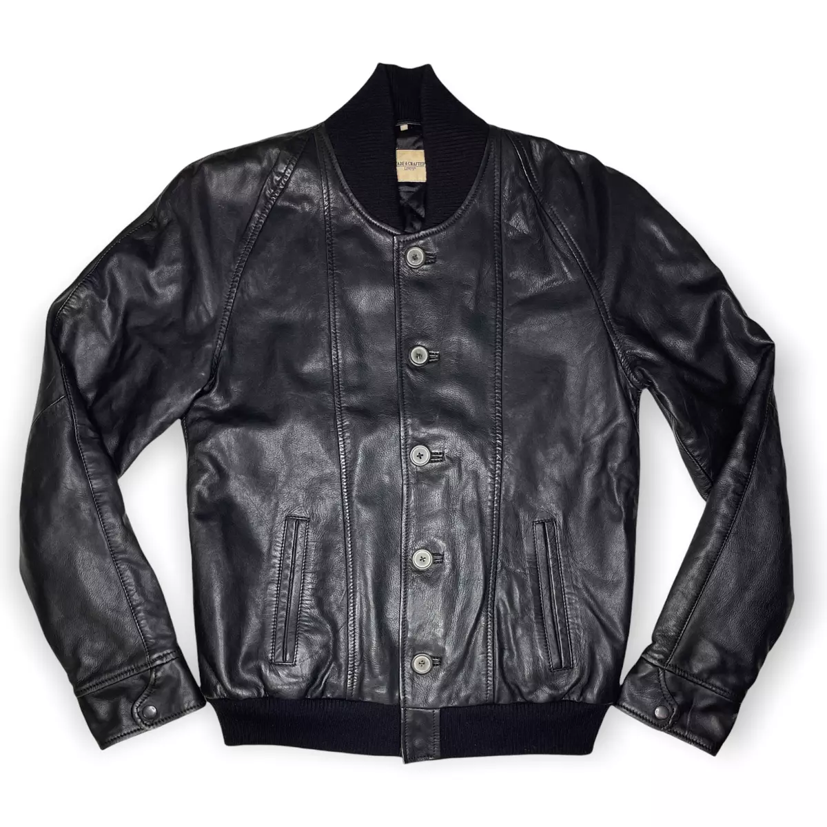 Levi s Made and Crafted Leather Jacket S