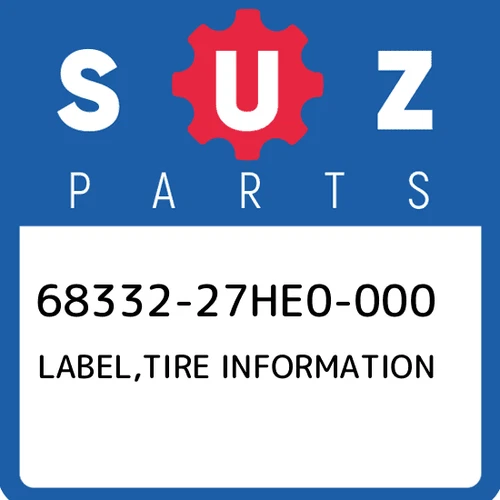 LABEL, TIRE (ENGLISH)