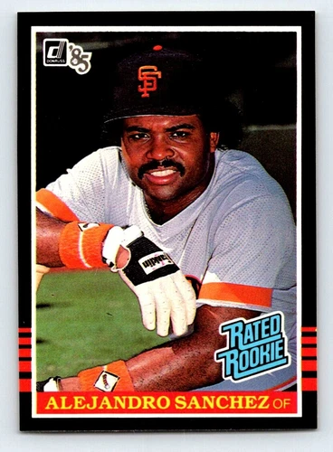 1985 Donruss - Rated Rookie #43 Alejandro Sanchez (RC) - *NM-MT