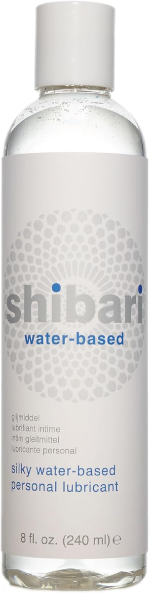 Shibari Premium Water-Based Lubricant, Personal Lube for Women, Men,  Couples 8oz