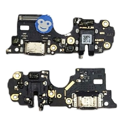 Placa De Conector De Carga USB Tipo-C Con Micrófono Y Jack De Audio para Oppo A94 4G 2021 / A93