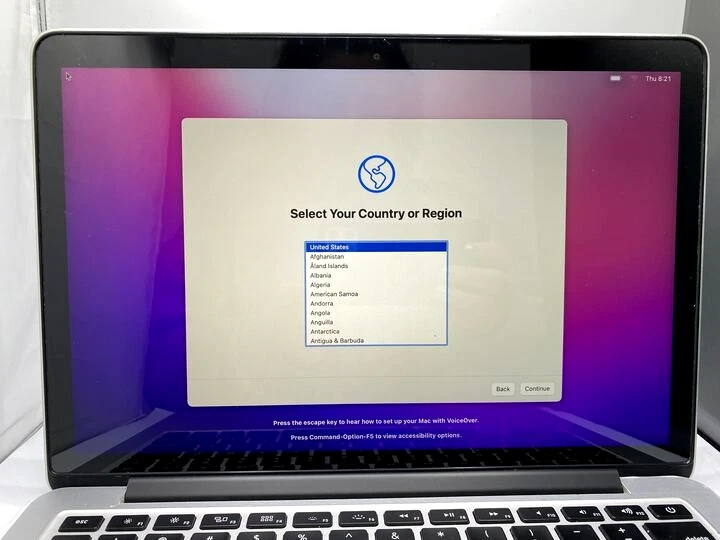 Apple MacBook Pro MF839LL/A Intel Core i5-5257U @ 2,7 GHz 16 GB RAM 256 SSD Foto 3 de 4