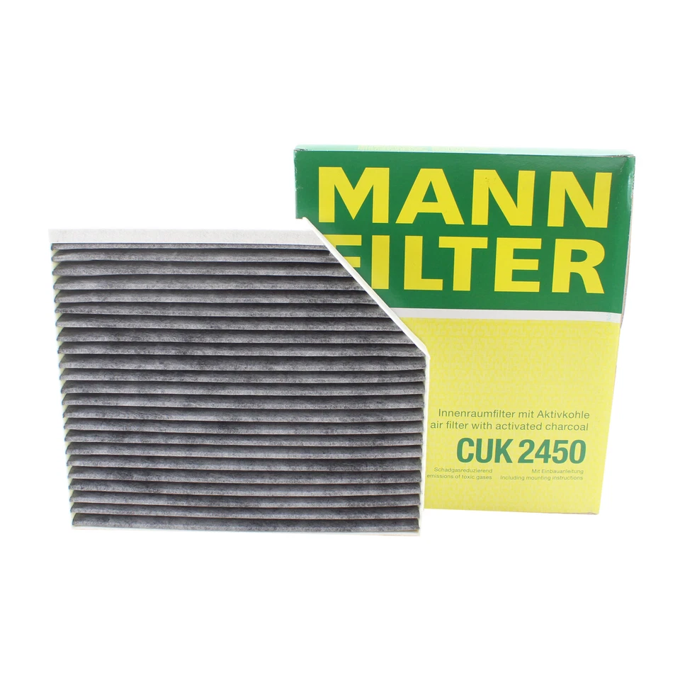 Filtro de aire de cabina para Audi A4 A5 Allroad Q5 RS5 S4 S5 Porsche Macan Mann Foto 3 de 4