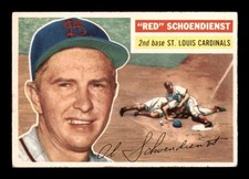 1956 Topps White Back #165 Red Schoendienst   G/VG X2654163