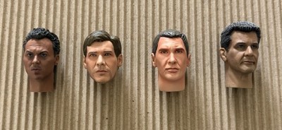 *PICK 1* 1/6 12'' Harrison Ford Michael Keaton Indiana Jones Head 4 Action Figure